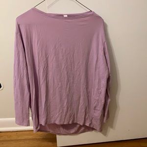 Lulu lemon lavender top